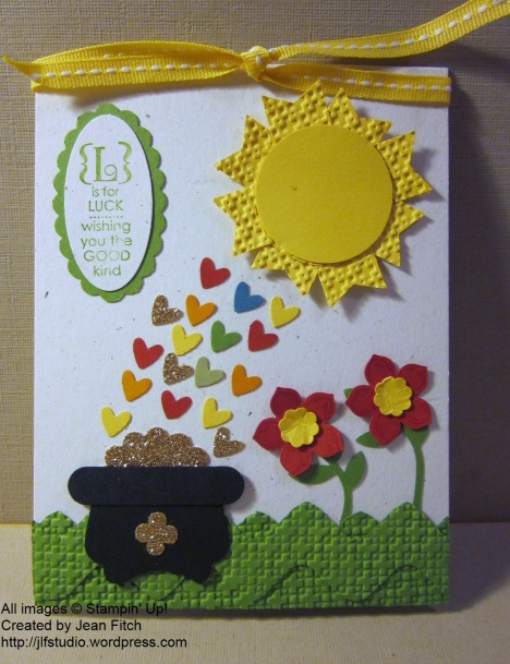 Lucky Day Card - March 2014 Stamp Camp - watermarked